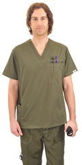 Scrub Set - Multi Pocket for Men (102-AV)
