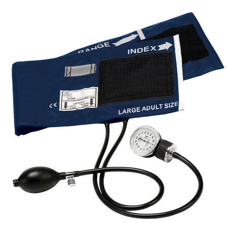 Aneroid Sphygmomanometer - Premium Large Adult (82-OB)